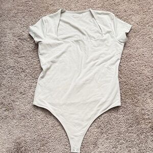 Abercrombie & Fitch Cream Bodysuit